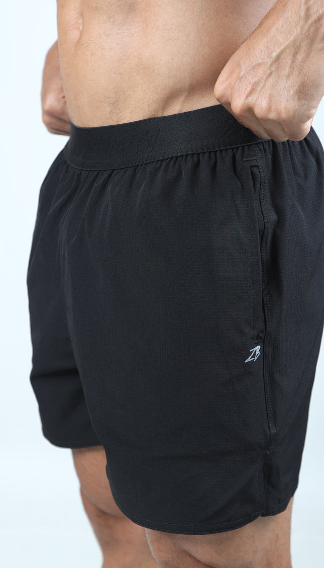Short ZB Cross Grid Preto
