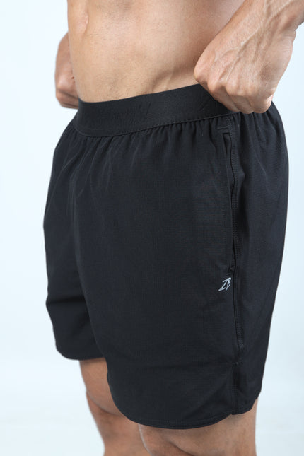 Short ZB Cross Grid Preto