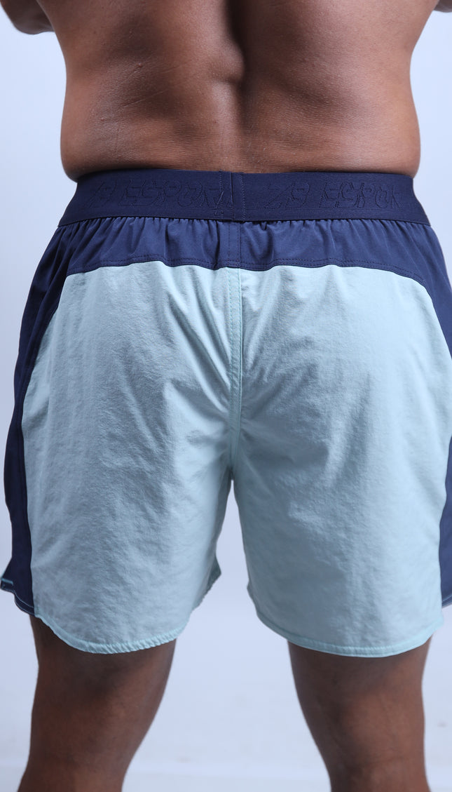 Short ZB Duo Ultra Menta/Marinho