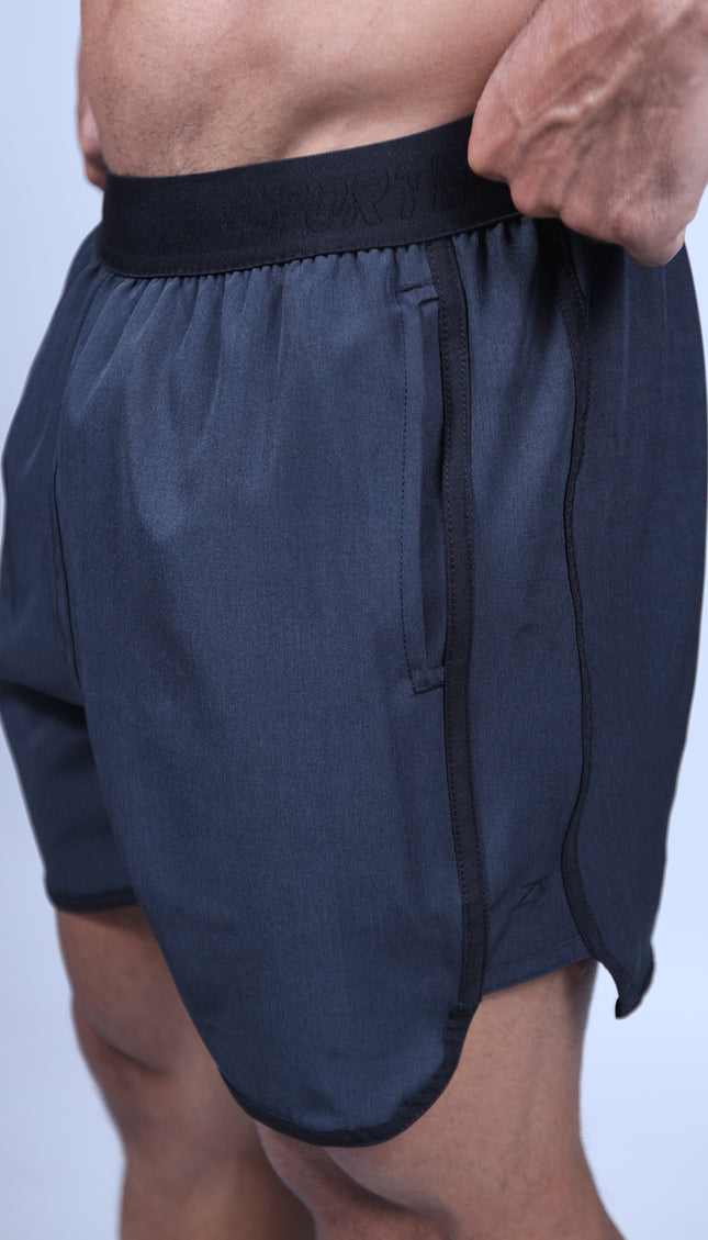 Short ZB Line Mesclado Carbon/Preto