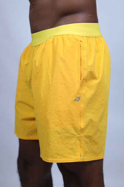 Short ZB Cross Grid Amarelo