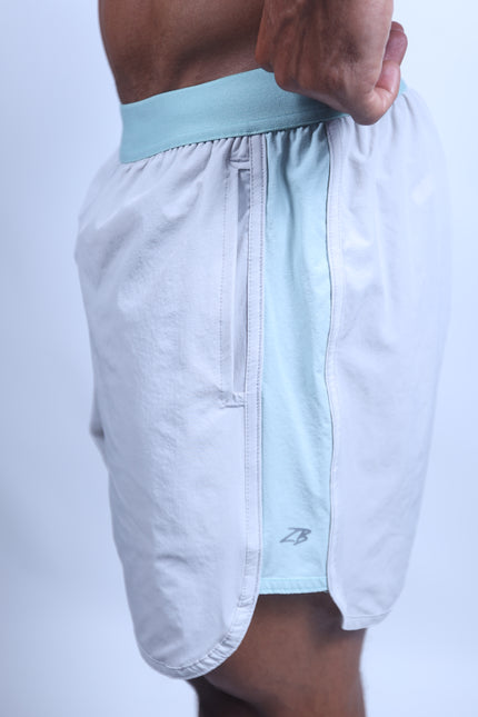 Short ZB Line Ultra Silver/Menta