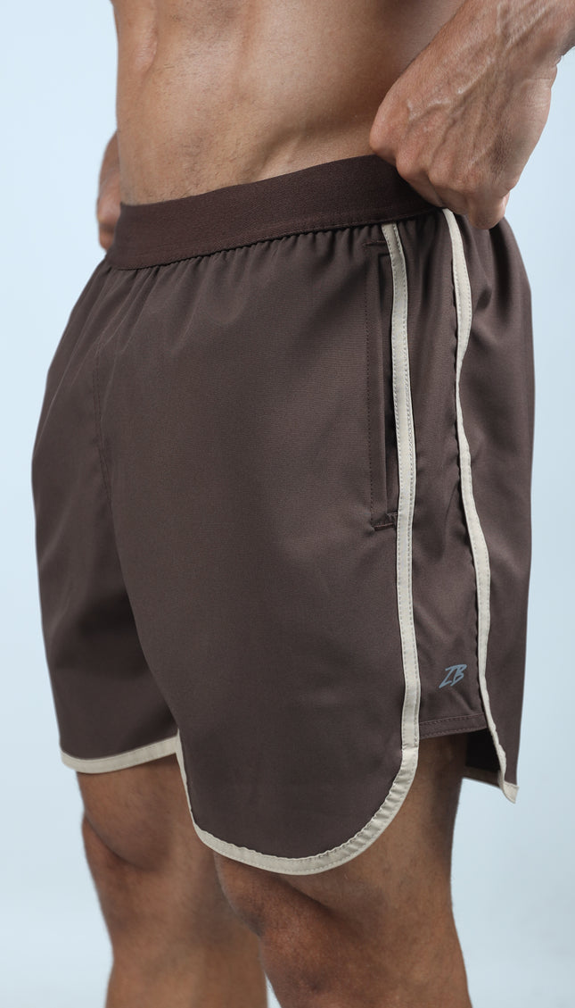 Short ZB Line Tech Power Café/Canela