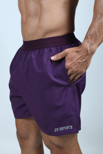 Short ZB Cross Tech Power Roxo/Roxo