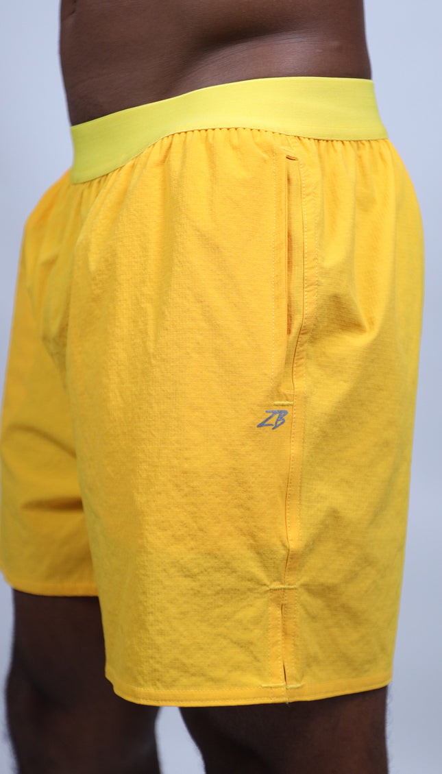 Bermuda ZB Mid Grid Amarelo
