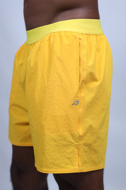 Bermuda ZB Mid Grid Amarelo