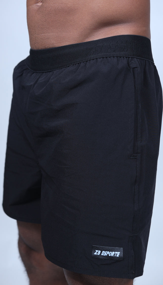 Short ZB Cross Compress (2em1) Ultra Black/Black