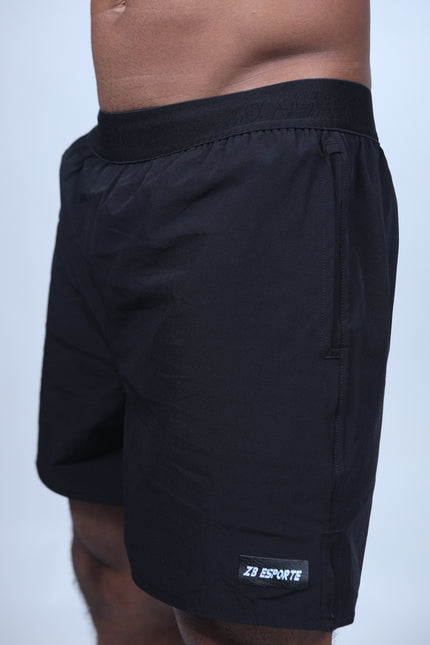 Short ZB Cross Compress (2em1) Ultra Black/Black