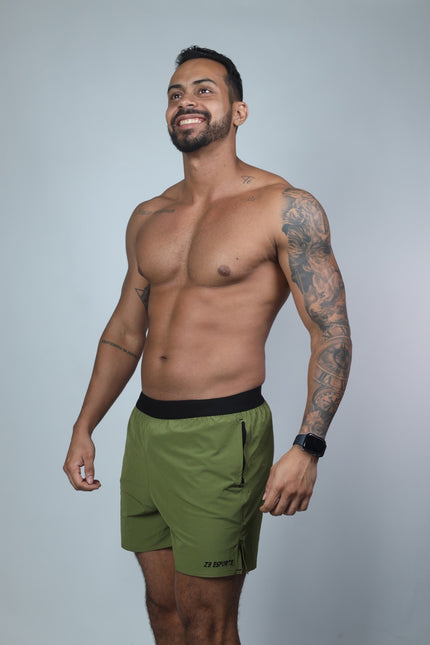 Short ZB Cross Ultra Oliva/Preto