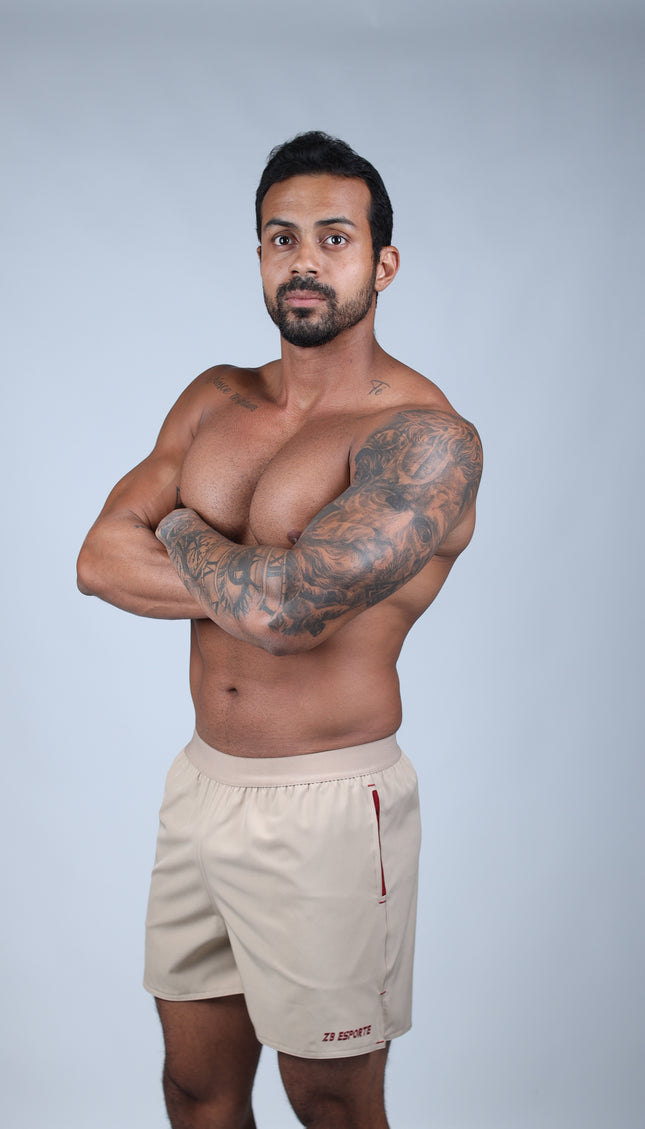 Short ZB Cross Tech Power Canela/Vinho