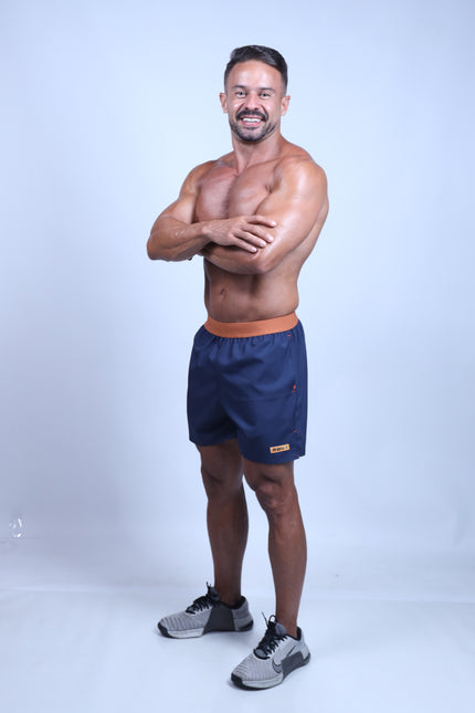 Short ZB Cross Tech Power Marinho/Terracota