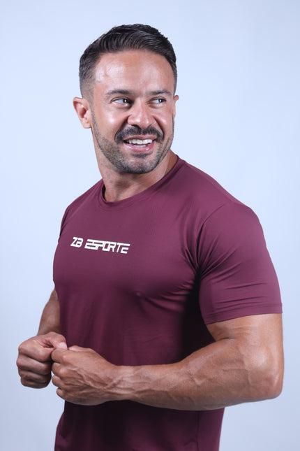 Camiseta ZB Urban Neutrons Bolt Bordô