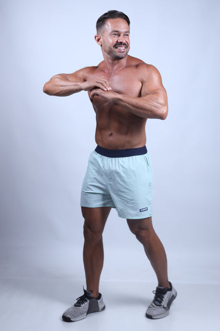 Short ZB Cross Ultra Menta/Marinho