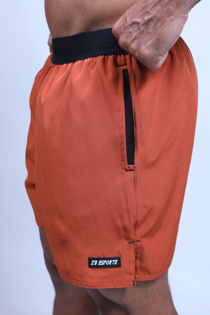 Short ZB Cross Tech Air Terracota/Preto