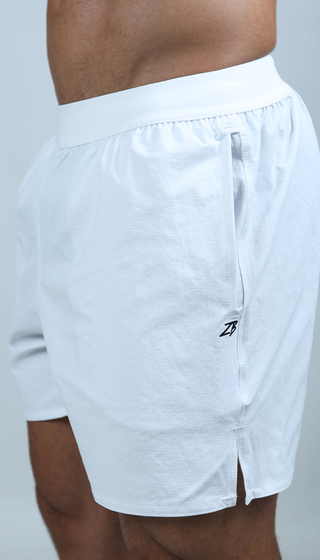 Short ZB Cross Grid Branco