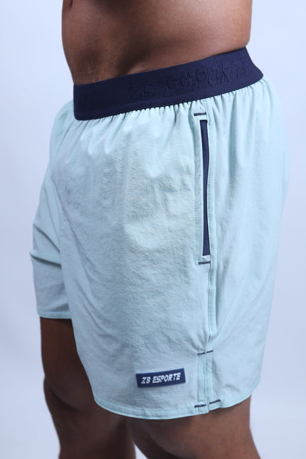 Short ZB Cross Ultra Menta/Marinho