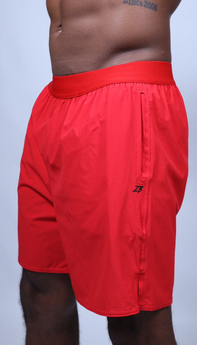 Bermuda ZB Mid Grid Vermelho