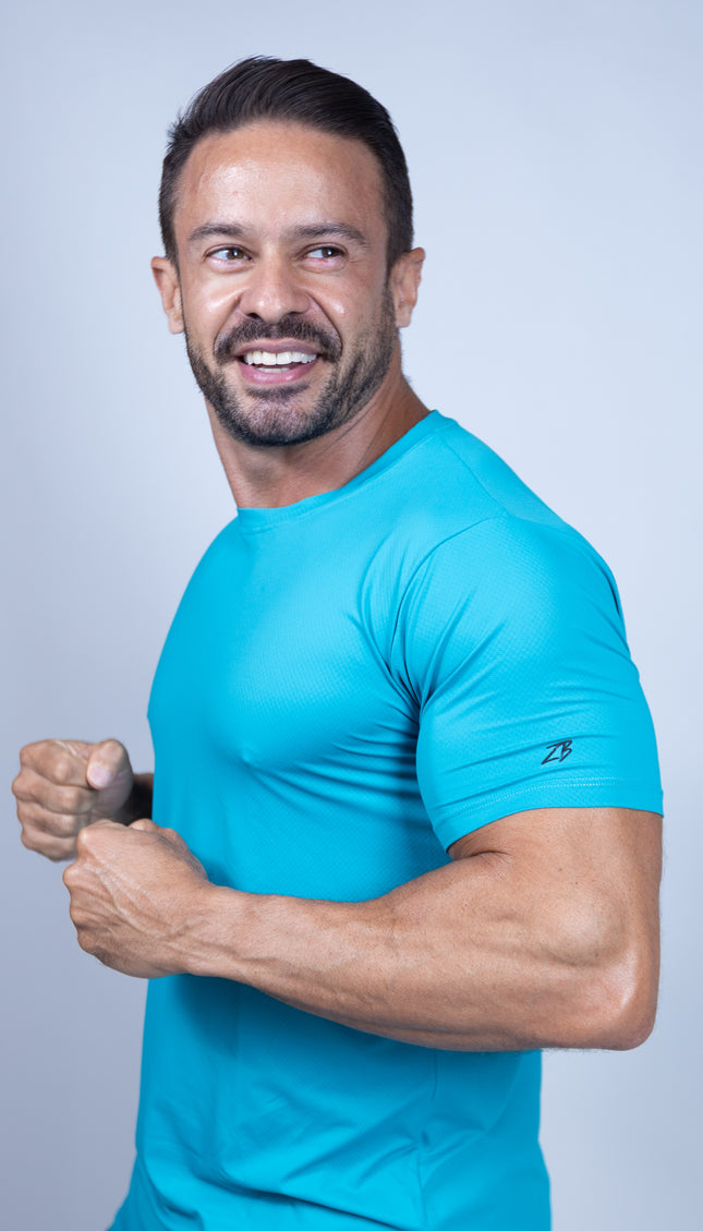 Camiseta ZB Urban Bolt Celeste