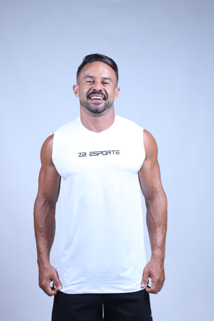 Regata ZB Machão Neutrons Bolt Branca