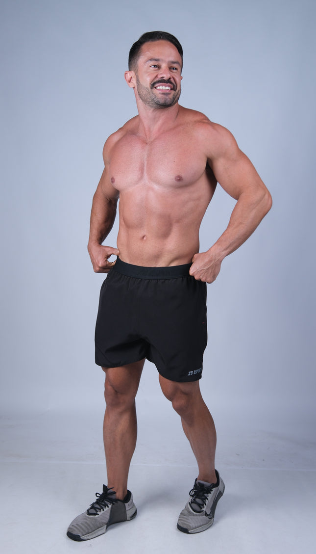 Short ZB Cross Tech Air Preto/Rosa