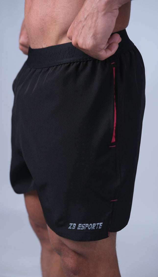 Short ZB Cross Tech Air Preto/Rosa