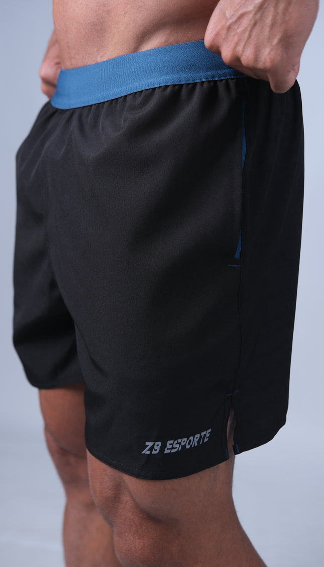 Short ZB Cross Tech Air Preto/Petróleo