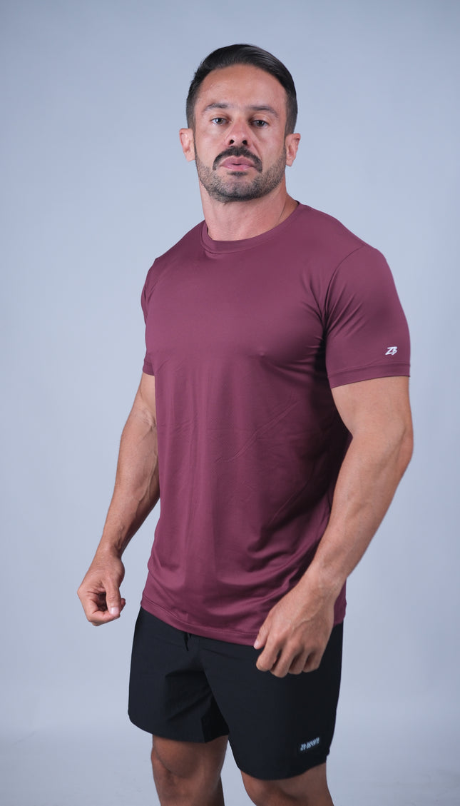 Camiseta ZB Urban Bolt Bordô