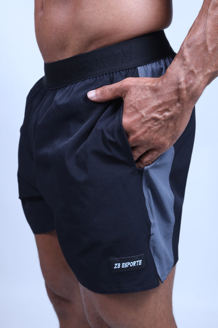 Short ZB Duo Ultra Black/Carbox