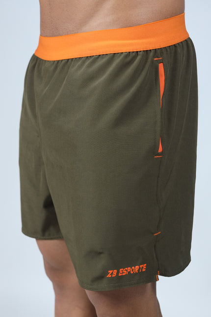 Short ZB Cross Tech Air Folha/Mandarim
