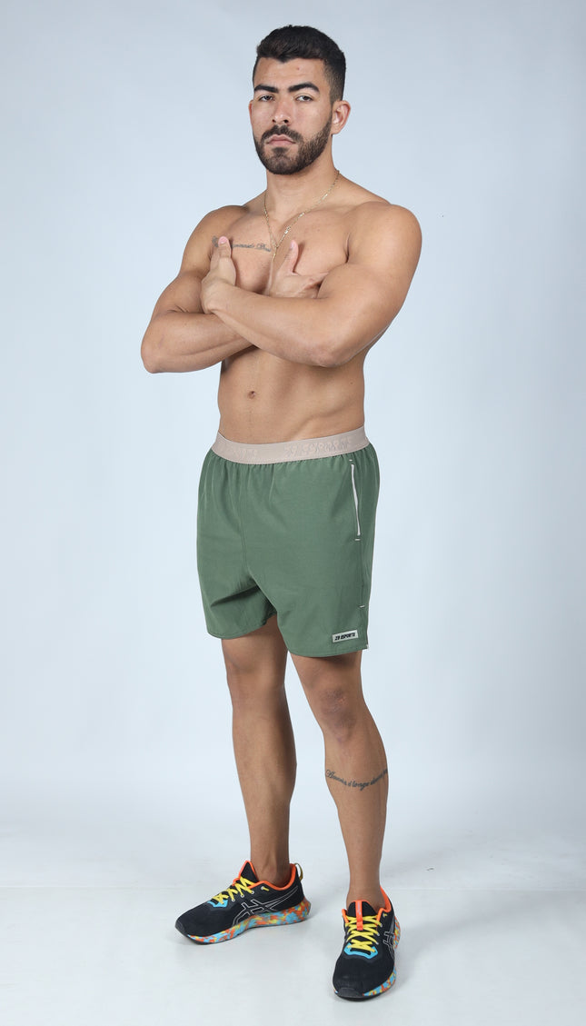 Short ZB Cross Tech Air Militar/Canela
