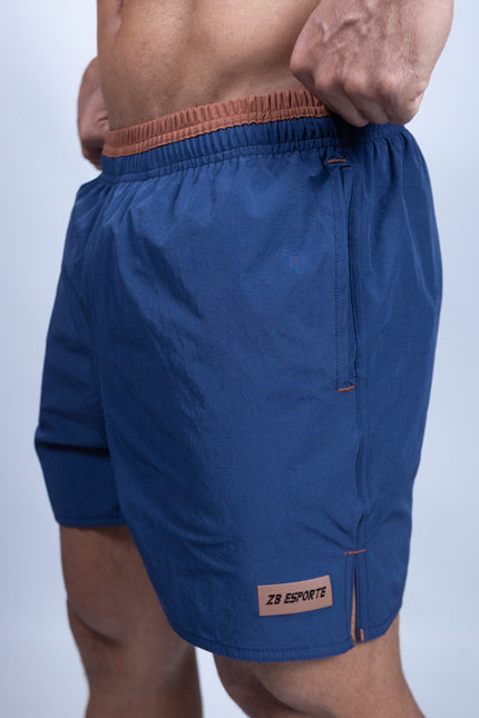 Short ZB Neo Ultra Marinho/Bronze