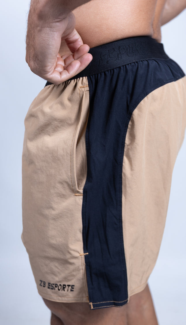 Short ZB Duo Ultra Caramelo/Black