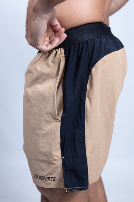 Short ZB Duo Ultra Caramelo/Black