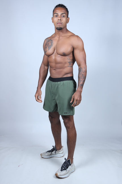 3 Shorts ZB Soft Tech Air Militar/Mostarda/Magenta